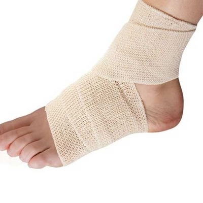Buona fasciatura elastica bianca 15cm di crêpe del cotone di Breathability