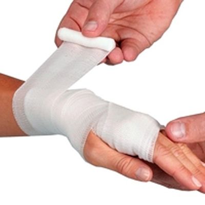 fasciatura elastica Gauze Bandage Good Elasticity medico di 30gsm PBT