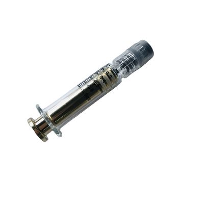 siringa di vetro medica eliminabile 1ml con il metallo Rod della serratura di Luer