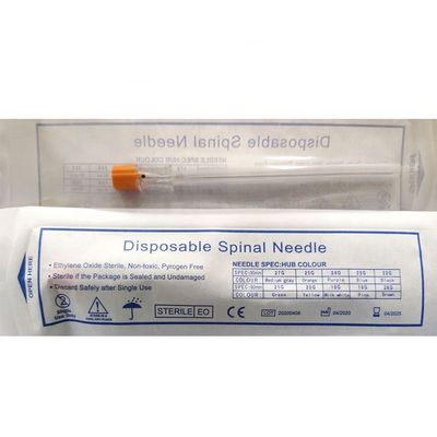 SS304 punto spinale eliminabile sterile di Quickle della matita dell'ago 25G