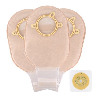 Il Ileostomy Ostomy eliminabile insacca la chiusura di ciclo in due pezzi del gancio