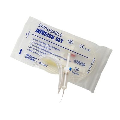 insiemi eliminabili 2m di infusione di 1.35m 1.5m, insieme medico di infusione con l'ago
