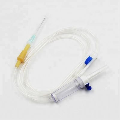 Insiemi eliminabili pediatrici medici di infusione, insiemi di infusione della serratura di 150cm Luer