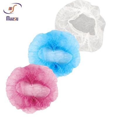 usura eliminabile non tessuta di Cap Medical Protective dell'infermiere del cappuccio della clip 10gsm
