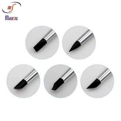 Spazzola dentaria nera Pen Periodontal Tool del silicone 5pcs