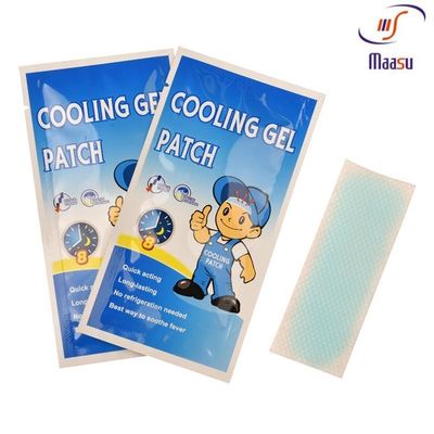 toppa di raffreddamento adesiva del gel di 5x12cm per febbre