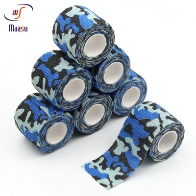 Modello blu Gauze Bandage Pure Cotton High medico del fondo respirabile